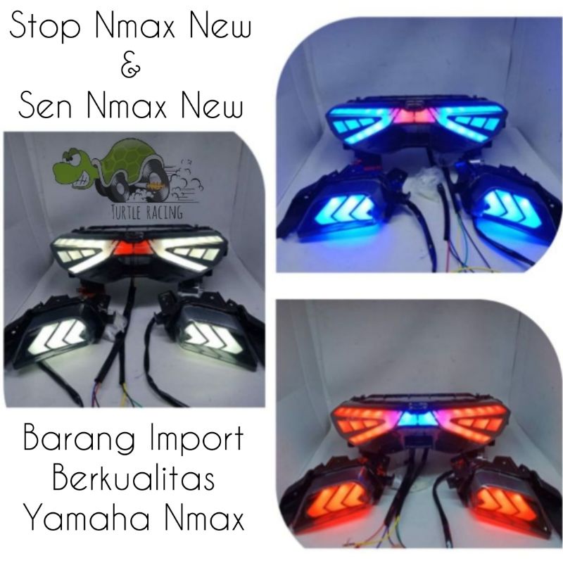 Lampu Stop Nmax New Stoplamp Yamaha Nmax 2020 Stop Nmax New Plus Lampu Sen Nmax New Best Quality   By Mega_Racing