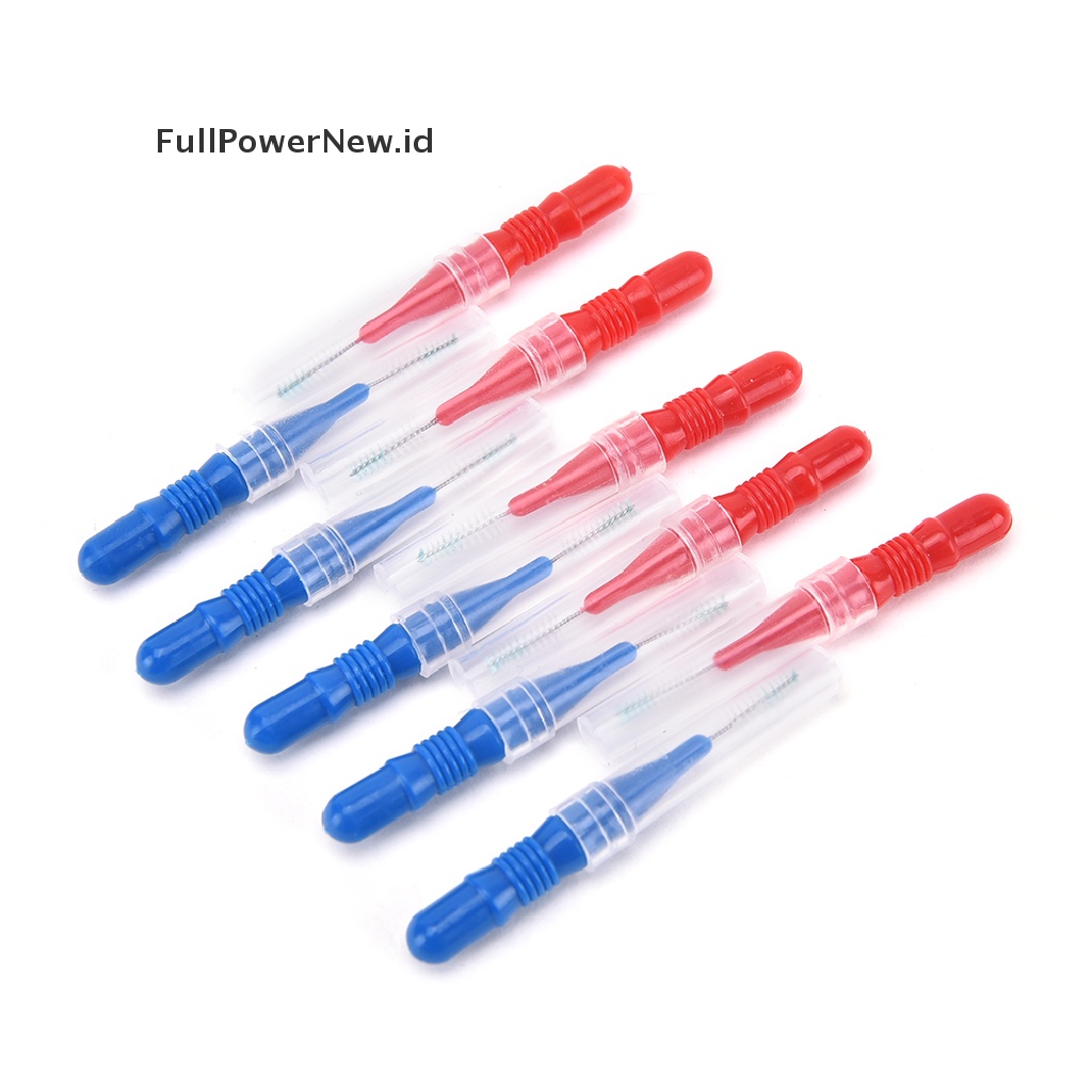 [Full] 50X Clean Tooth Floss Head Hygiene Dental Plastic Interdental Brush Toothpick .