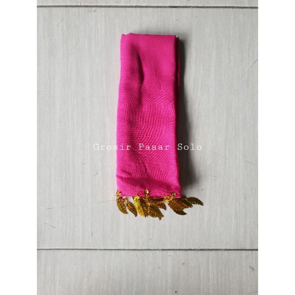 Selendang tari anak / sampur anak murah / selendang tari ronce-Pink tua