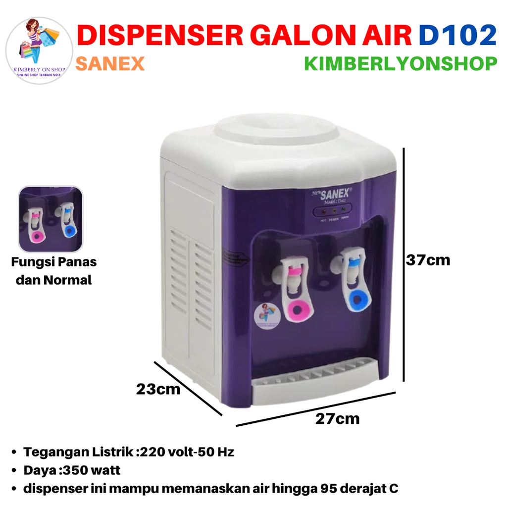 Dispenser Air Minum Panas Dan Normal Sanex D102