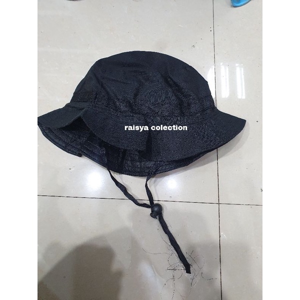 topi rimba hitam