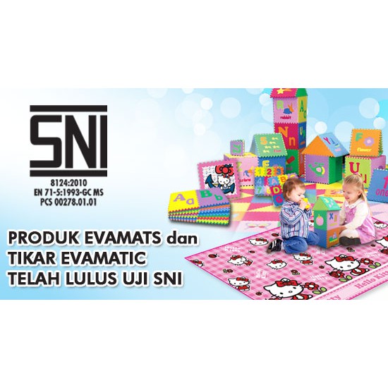 Tikar Evamatic / Evamat / Evamats Matras Alas Lantai Karpet MICKEY MOUSE &amp; FRIENDS