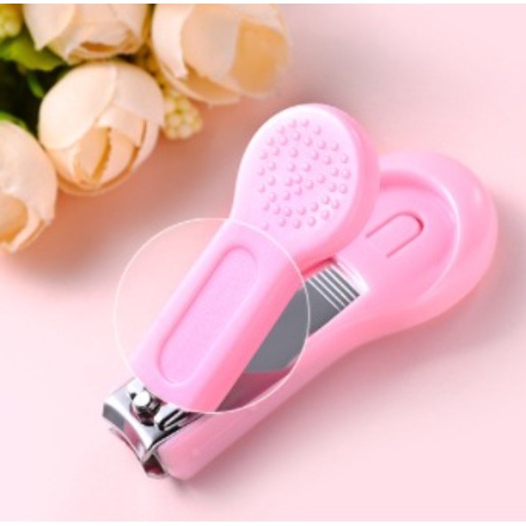 Gunting Kuku Bayi Design Sangat Imut Aman dan Safety Tanpa Tutup / Baby Nail Clipper Import