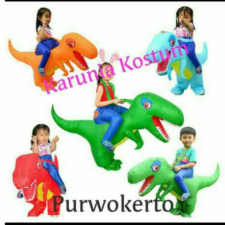 KOSTUM PESTA DINO ANAK MODEL BARU COSPLAY BADUT