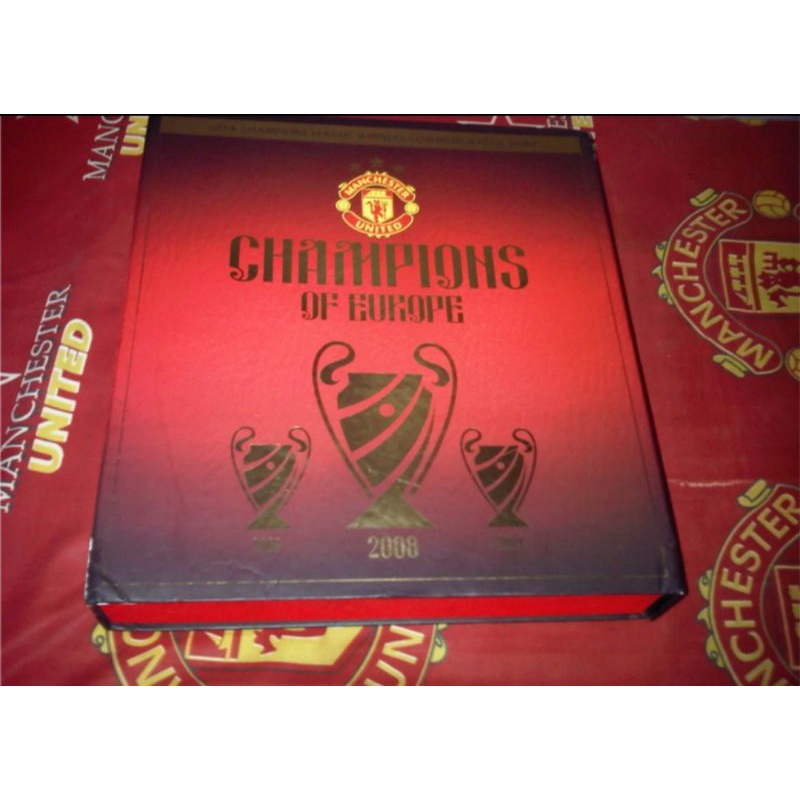 Jersey Manchester United Original Champions League Final Moscow 2008 Boxset