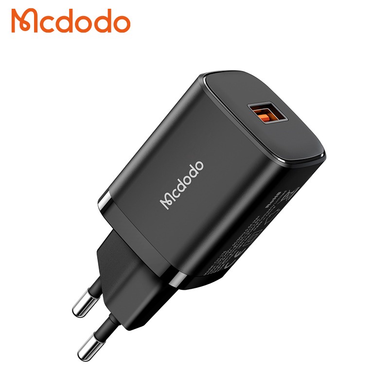 MCDODO CH-1760 / CH-1761 Adaptor USB Port 18W QC3.0 Quick Charging • Garansi Resmi 6 Bulan