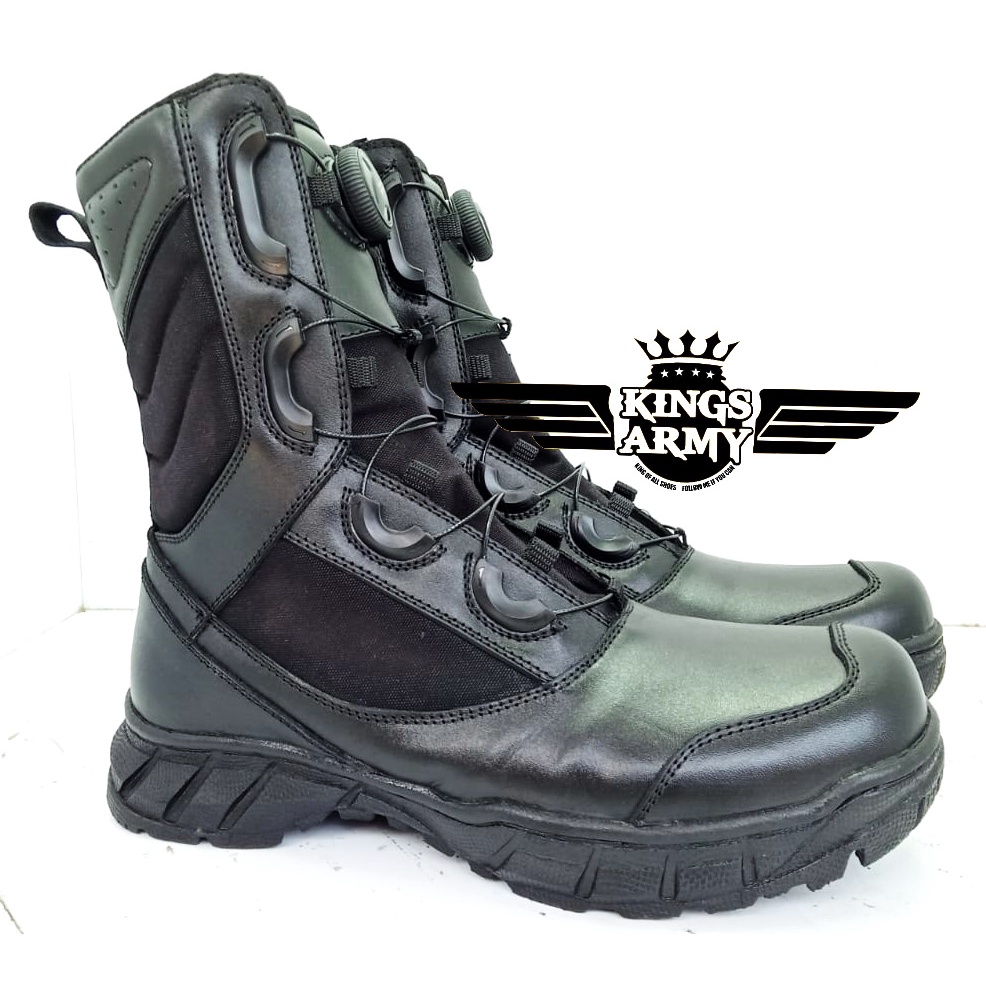 Sepatu PDL Kulit Asli Sapi Merk Kings Army Type KA-026