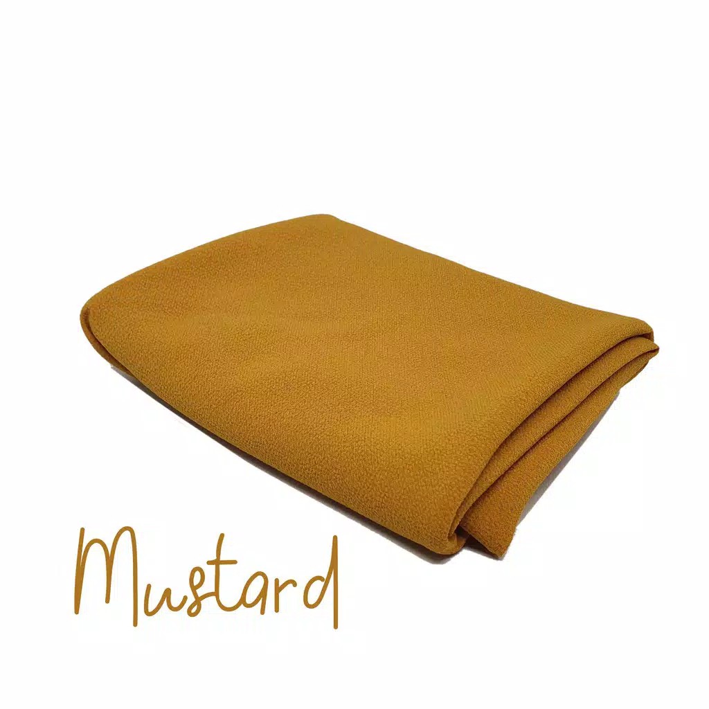 Hijab bergo maryam Diamond jilbab instant tali hijab kerudung mariam-MUSTARD