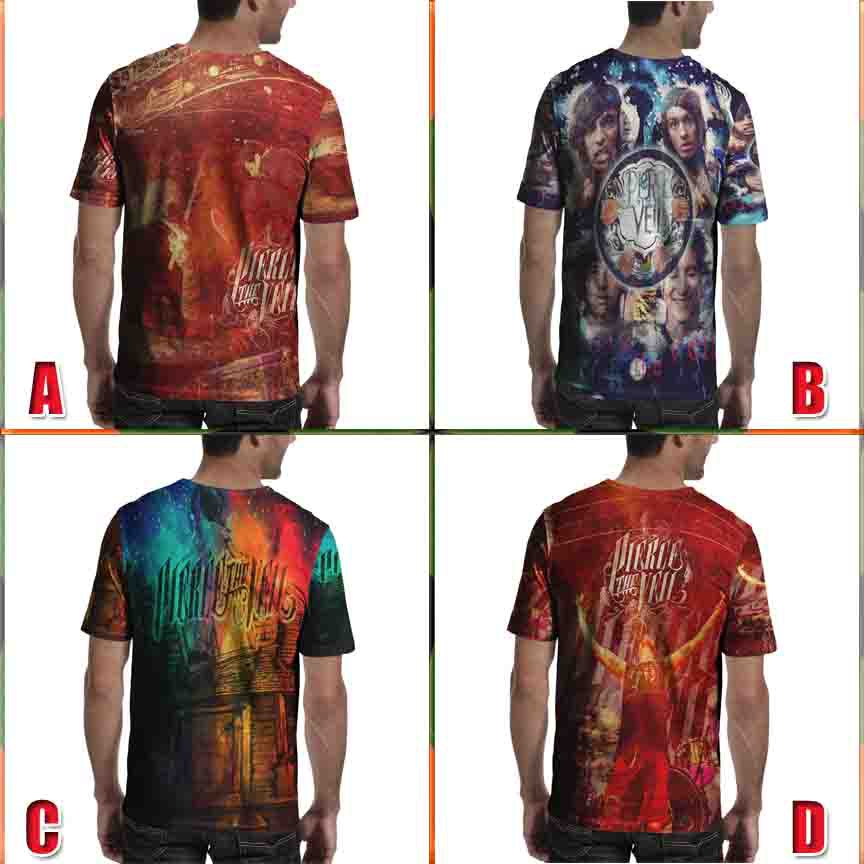 New Pierce the Veil T-Shirt Fullprinted