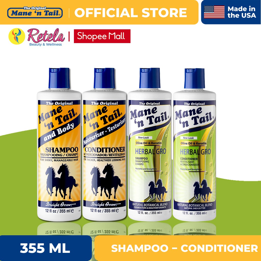 Jual Mane N Tail Shampoo and Conditioner / Mane N Tail Original dan ...