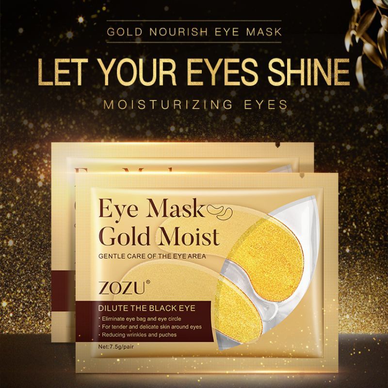 EYE MASK) ZOZU EYE MASK GOLD MOIST / MASKER MATA EMAS