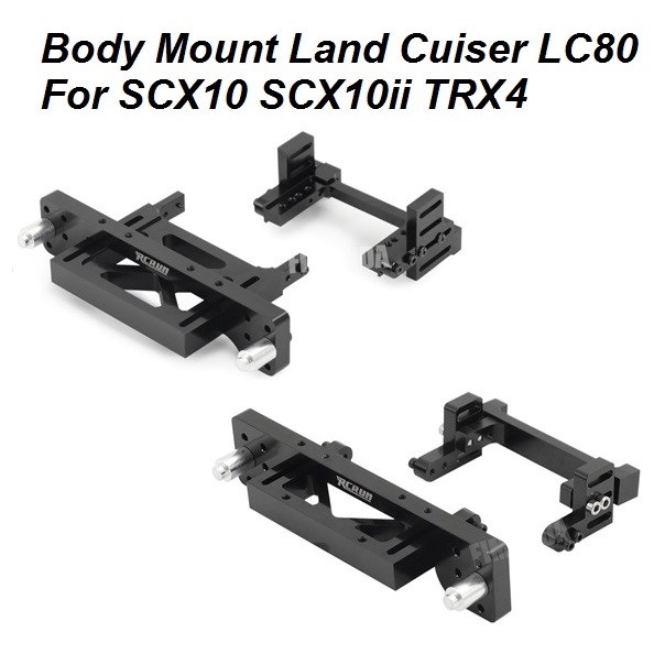 Toyota Land Cruiser LC80 Metal Body Mount SCX10 SCX10ii TRX4 kit 1/10 Rc car