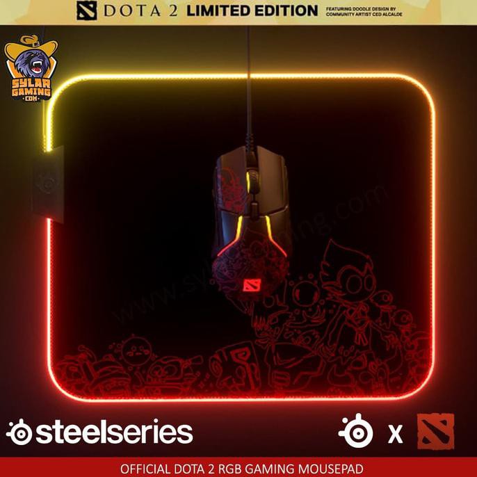 STEELSERIES QCK PRISM DOTA 2 THE INTERNATIONAL 9 EDITION