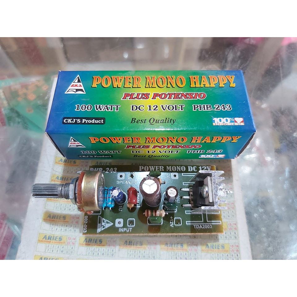 Kit power happy tda 2003 plus potensio phb 243