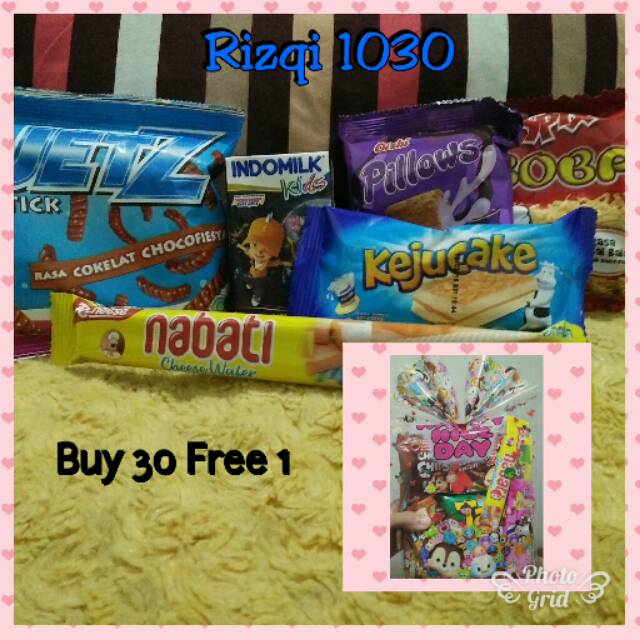 

Snack Ulang Tahun Buy 30 Free 1 Paket