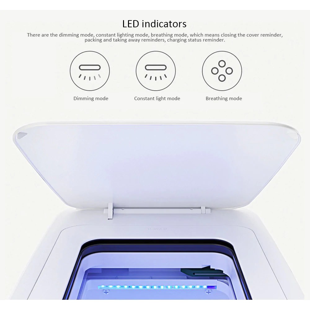 TOWNEW T1 - Tempat Sampah Elektrik Otomatis - Motion Infrared Sensor