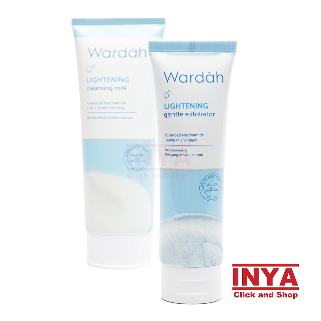 WARDAH LIGHTENING GENTLE EXFOLIATOR 50ml - Sabun Wajah Scrub