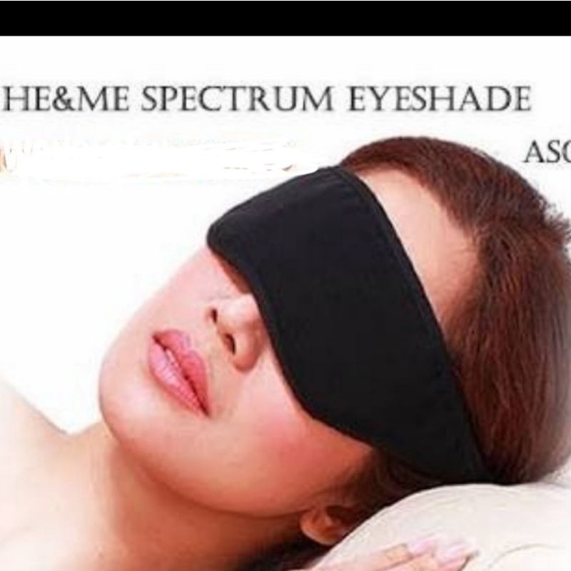 Penutup Mata Eyeshade Pelindung Mata Katarak He &amp; Me Spectrum Terapi Mata Anak dan Dewasa