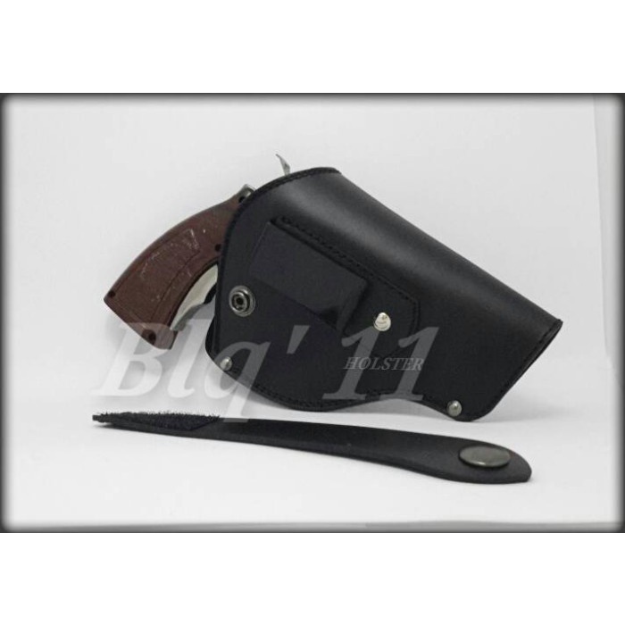 Qisnqe Holster Sarung Pistol Selip Iwb Kulit Asli Revolver 2 Inchi Q020W