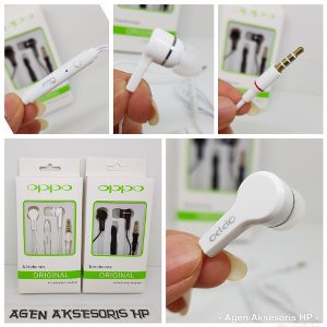 Handsfree Merk Hp Xiaomi Oppo Vivo Asus Lenovo Samsung Headset Universal 3.5mm With Microphone