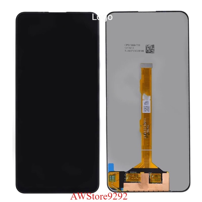 LCD TS Touchscreen Fullset VIVO V15 1819 BLACK