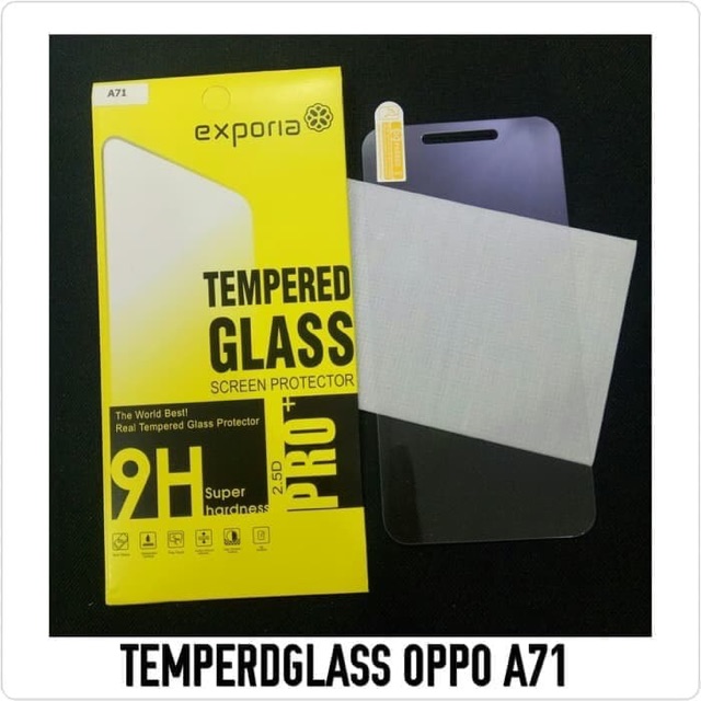 Anti Gores Oppo A71 Tempered Glass