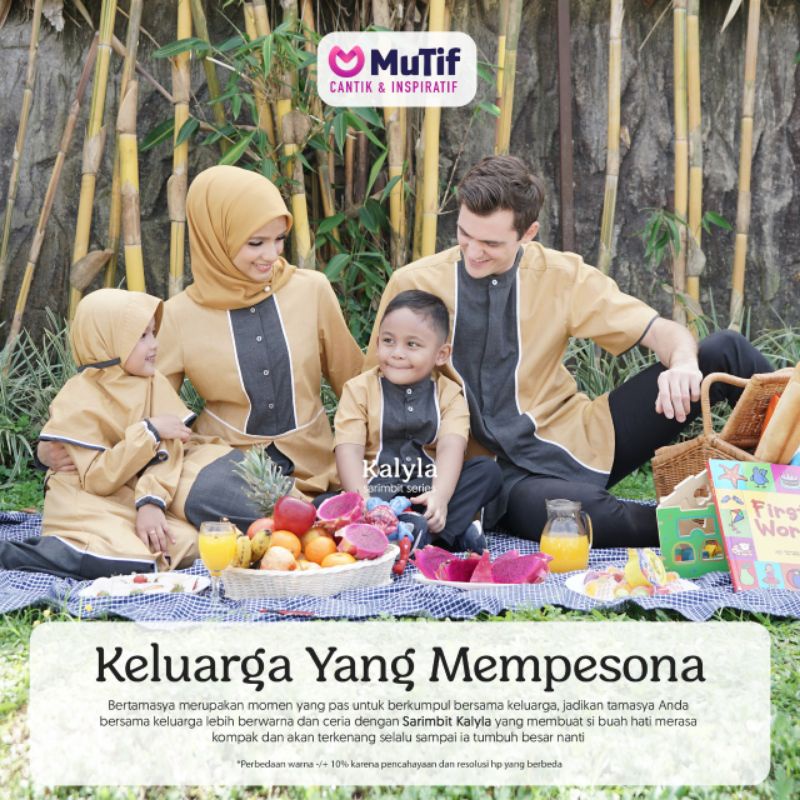 [READY DAN SIAP KIRIM] SARIMBIT MUTIF 2022 KALYLA SARIMBIT SERIES KALILA GAMIS KALYLA KOKO KHALIL