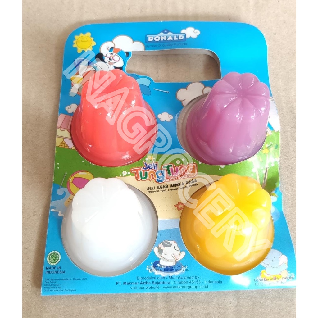 

DONALD JELLY TUNG-TUNG ISI 8pcs