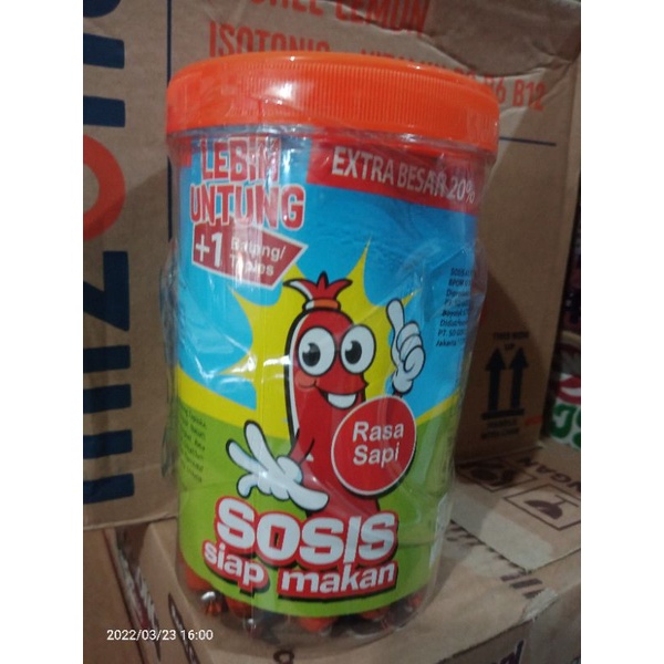 

Sosis So Nice siap makan Rasa ayam/sapi isi 25pcs