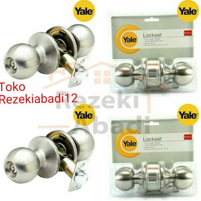 Promo  Termurah  Kunci Bulat Yale / Kunci Kamar Mandi