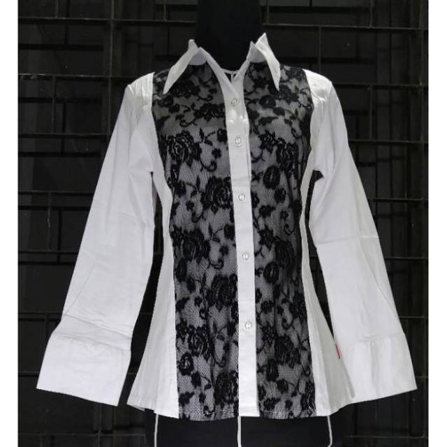 Atasan Kemeja Katun Strecht Supplier Favorit Girl Import