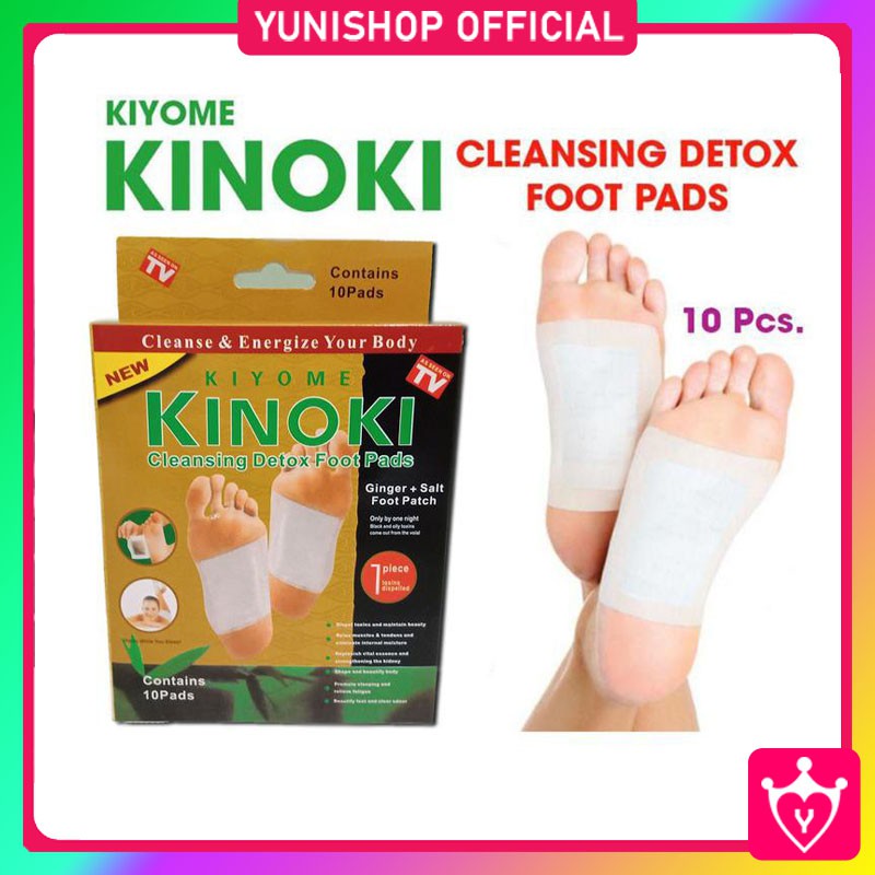 Kinoki Gold Jahe Ginger Koyo Kaki Penyerap Racun Isi 10 Pcs / TS-71