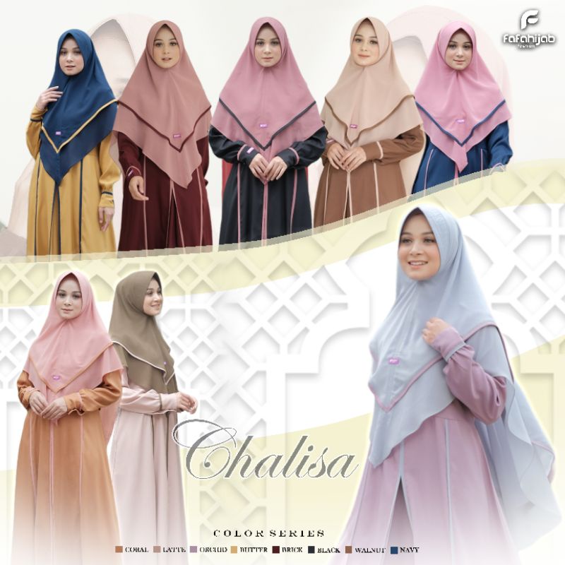 CHALISA SYAR'I BY FAFA HIJAB FASHION (pre order)
