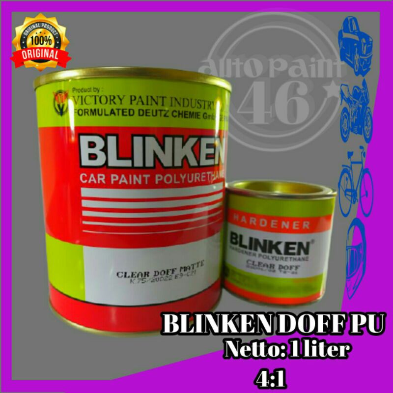 CLEAR BLINKEN DOFF PU