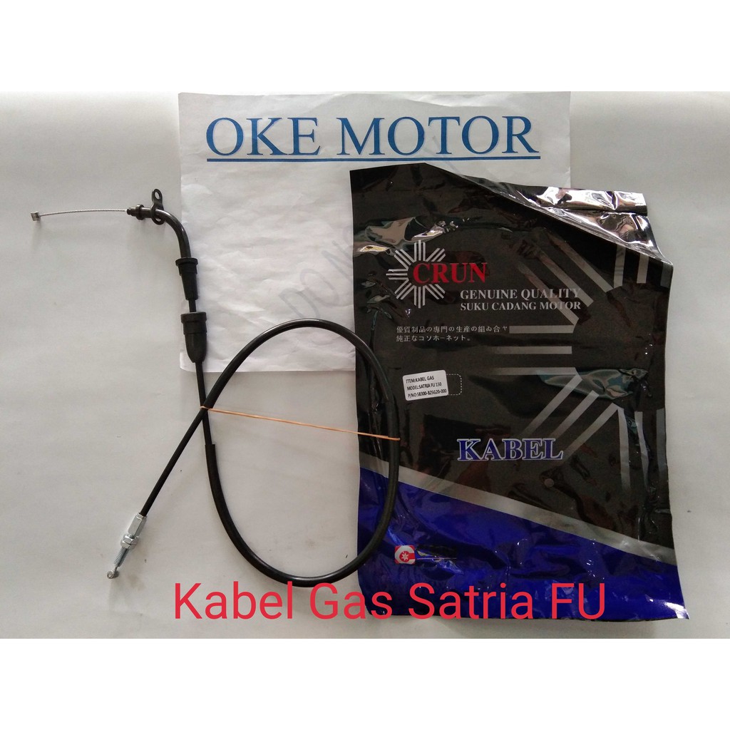 kabel gas motor satria fu