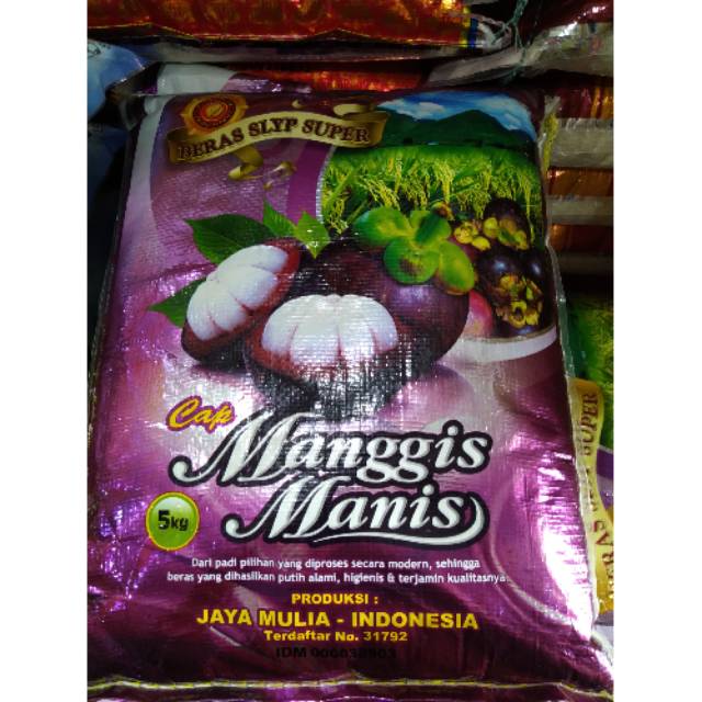 

Beras manggis manis 5kg