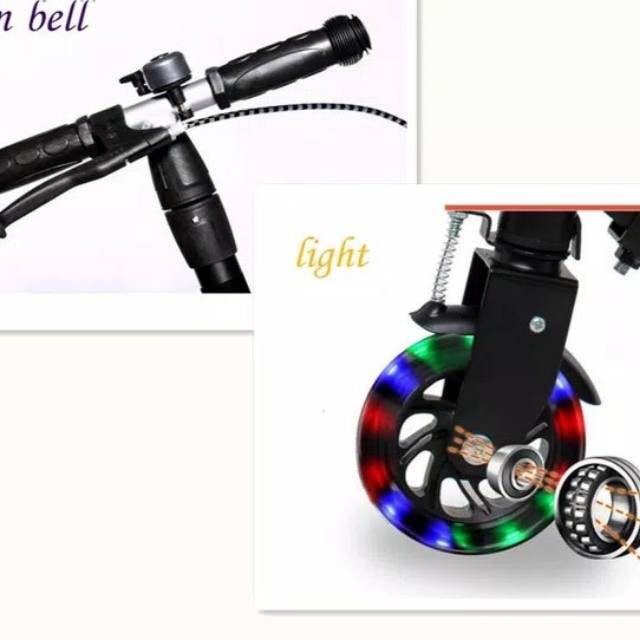 Skuter Anak Injak Genjot Dua Pedal / Mainan Scooter Anak Otoped Dual Pedal-6
