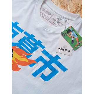 (Full PriceTag) Pull&bear x Nasa Tsubasa Oozora Tshirt ...