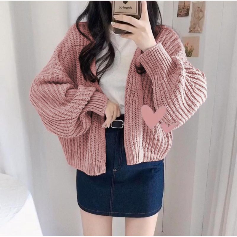 MDLV ~ CARDI HAZEL RAJUT (BG) // CARDIGAN RAJUT CEWEK // OUTER RAJUT CEWEK // FASHION WANITA