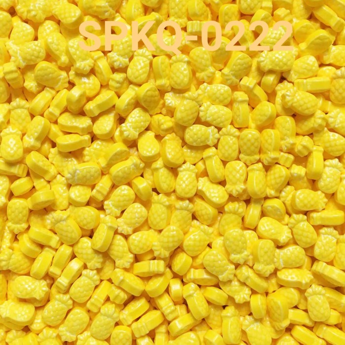 

SPKQ-0222 SPRINKLES SPRINKLE SPRINGKEL 250GR NANAS KUNING DISKON GEDE