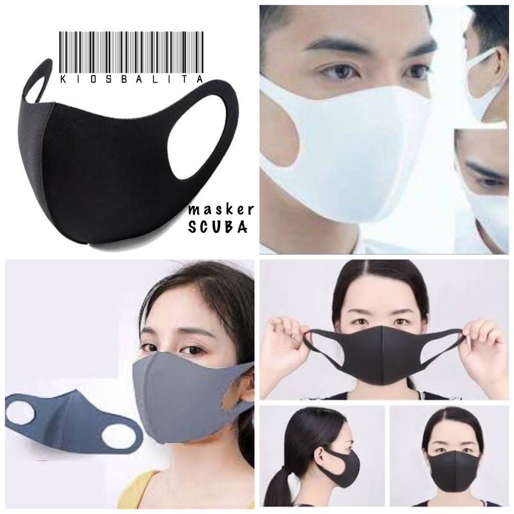  MASKER  SCUBA  KPOP MASKER  CORONA  MASKER  KAOS SCUBA  