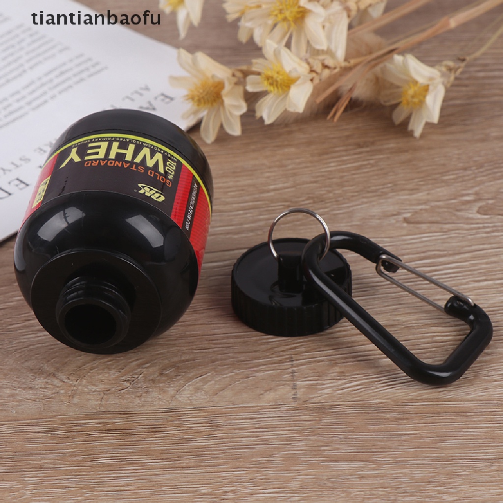 (tiantianbaofu) Botol Penyimpanan Susu Protein Portable Untuk Travel