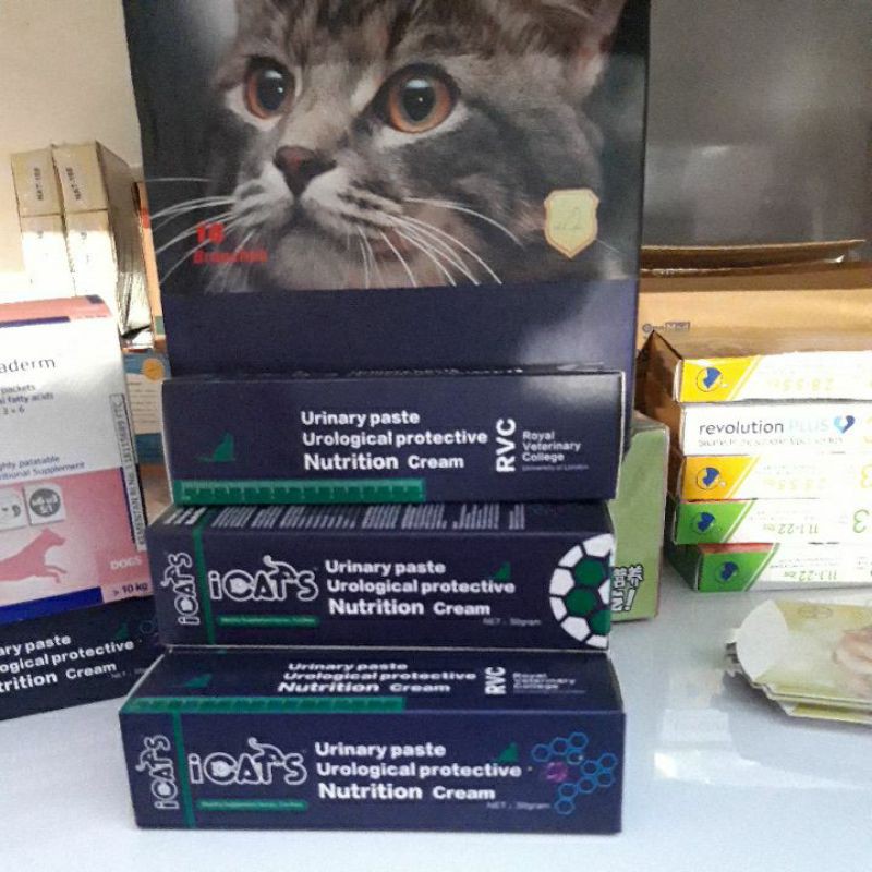 Icat Urinary Paste / Nutrition Ceream Urinary S/o Vitamin Khusus Pencegahan Saluran Pipis