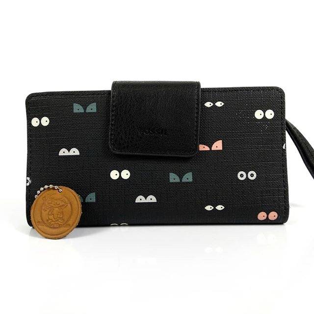 Dompet Wanita ORI FOSSIL Emma RFID Tab eye
