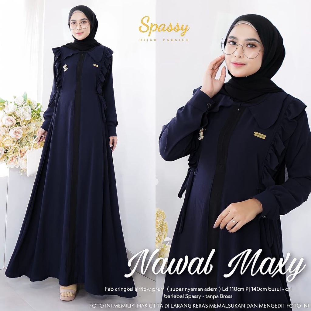 NAWAL MAXY/MAXY DRESS TERBARU/DRESS MAXY KEKINIAN/DRESS MAXY MURAH SURABAYA/GAMIS SIMPEL/GAMIS TRENDY