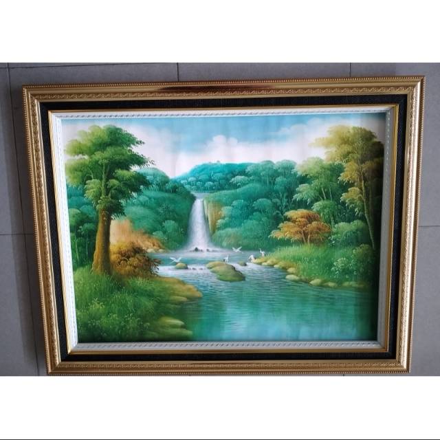 LUKISAN KANVAS || LUKISAN PEMANDANGAN || LUKISAN || LUKISAN CAT MINYAK