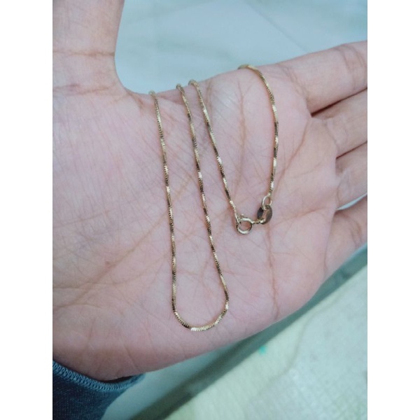 kalung kasandra lilit + liontin di*r full mp/ perak asli silver 925 lapis emas/ kalung fashion