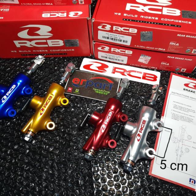 Master rem rcb s1 grt  belakang racing boy