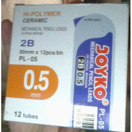 

Isi pensil 2B Joyko