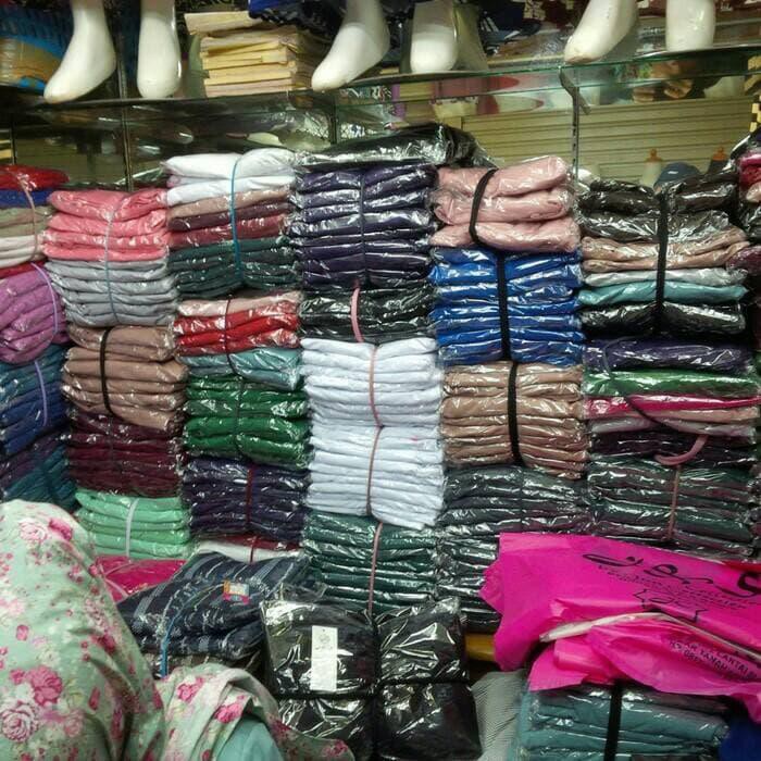 [fashion-muslim] Celana panjang wanita-celana kulot jumbo bahan jersey polos